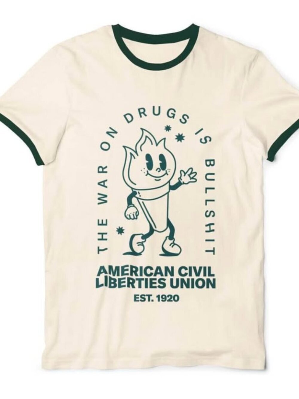ACLU The War on Drugs T-Shirt XS